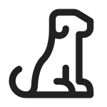 Animal Dog SVG Icon